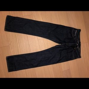 Gap Raw denim jeans